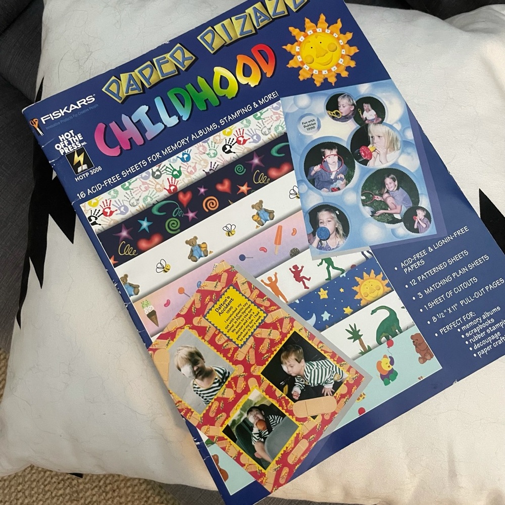 Vintage scrapbooking paper
